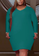 Load image into Gallery viewer, Teal Chill Dress
