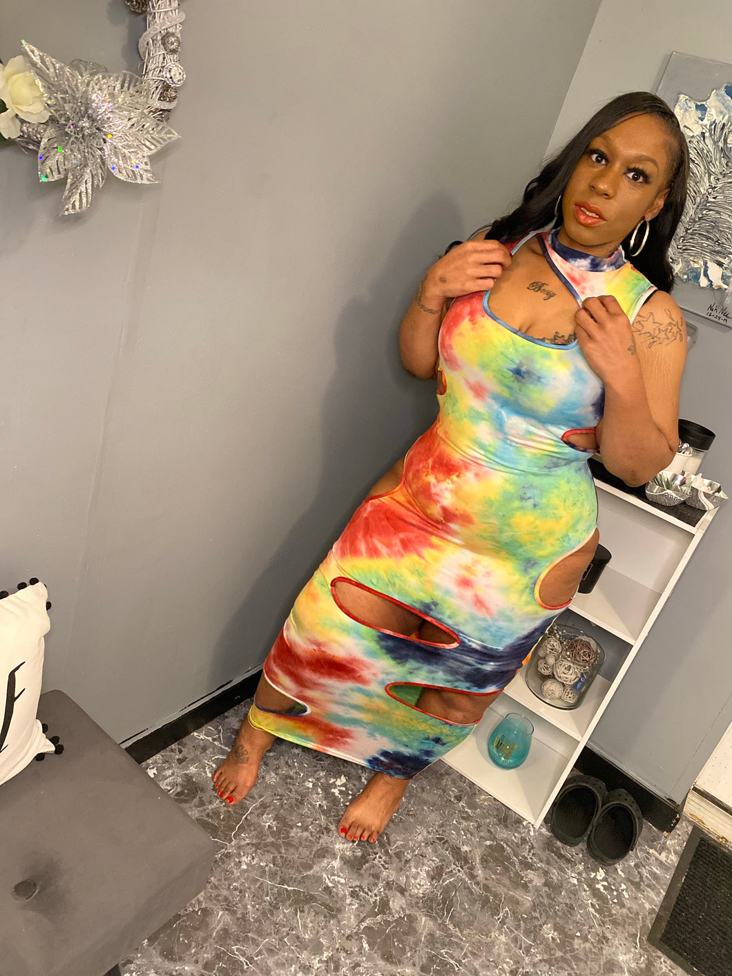 Cut Into Me Dress
